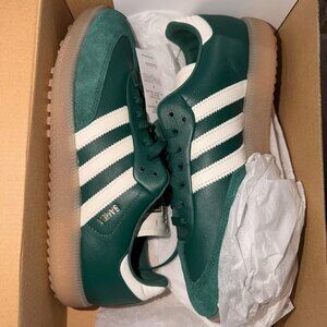 Adidas Samba Collegiate Green Off White Gum Golf Shoes JP8652 Men's Sizes